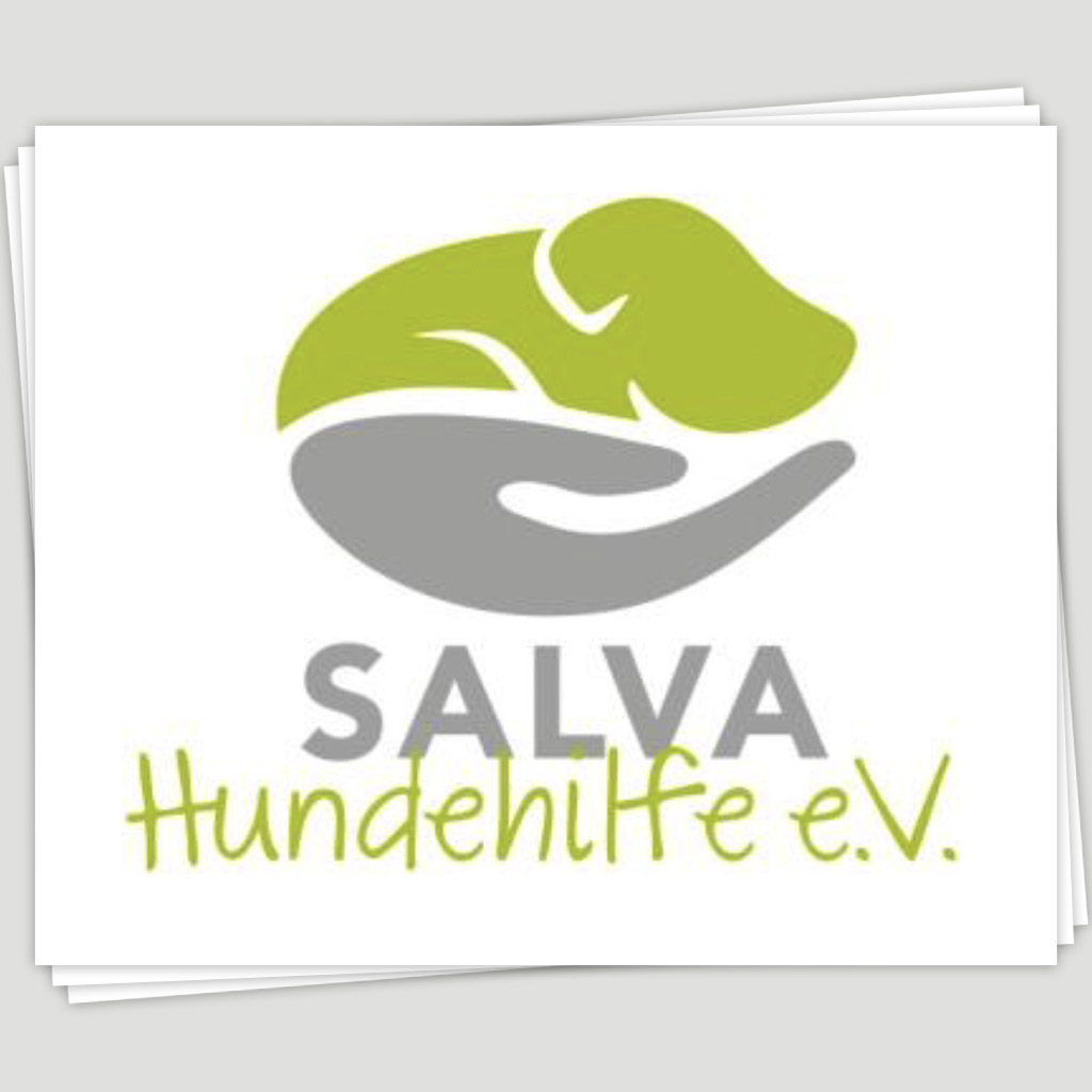 SALVA Hundehilfe - Autoaufkleber