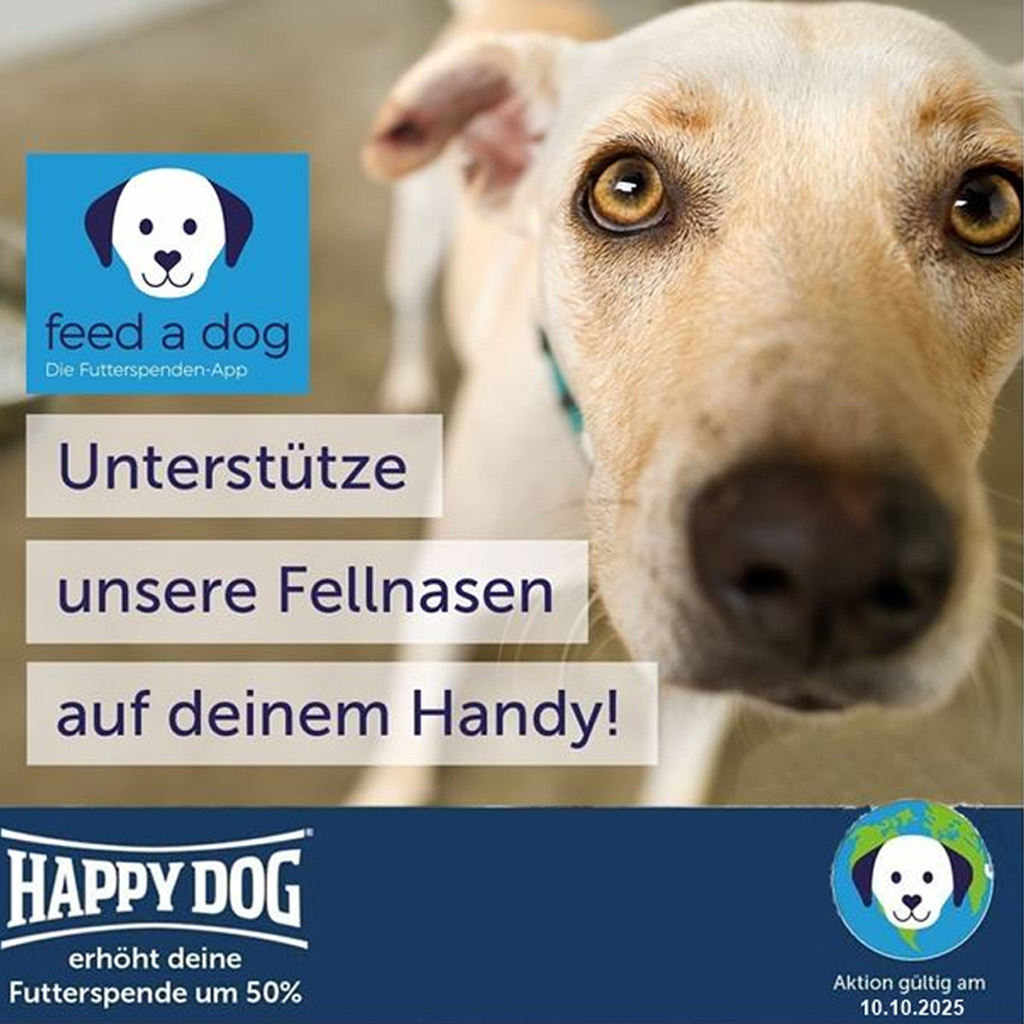 FEED A DOG – Aktionstag am 10.10.2025