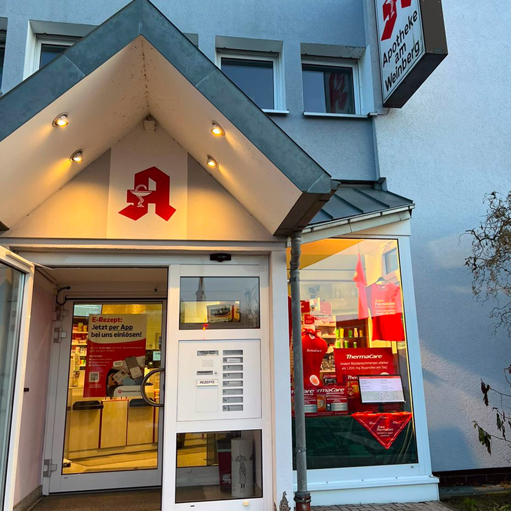 Dankeschön an die Apotheke Am Weinberg