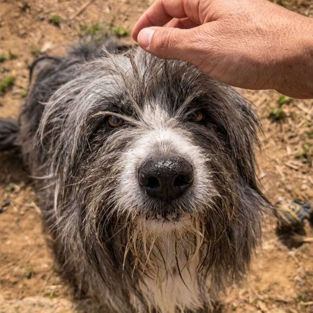 Bearded Collie Coco, 09/2024, ca. 45- 50 cm
